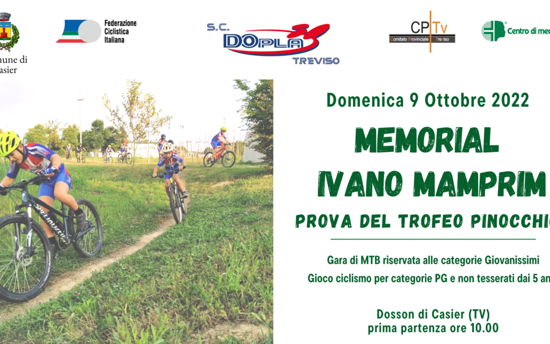 Memorial Mamprim – Domenica 9 ottobre